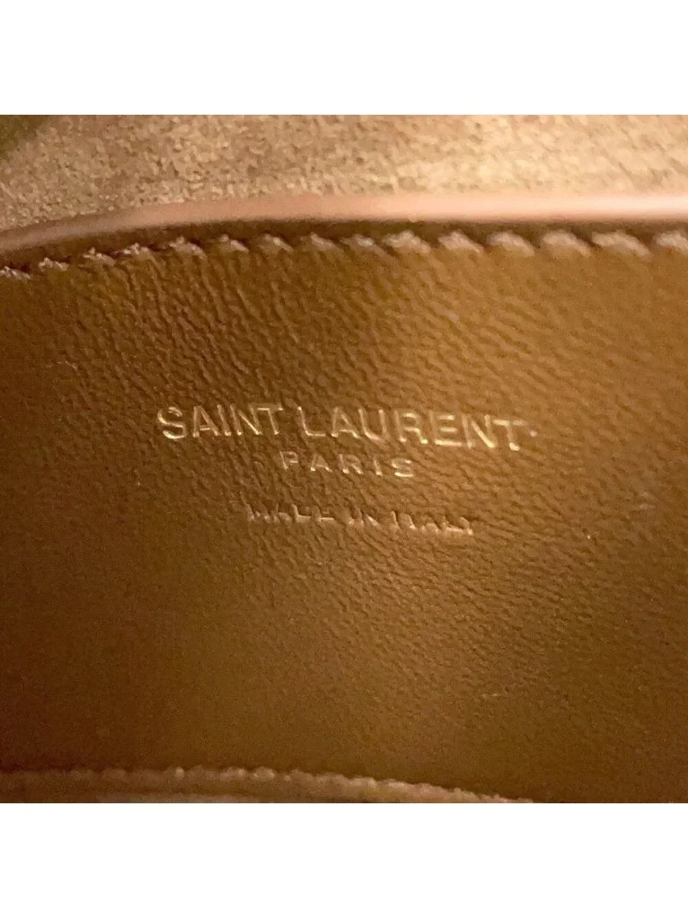 Saint Laurent Paris Handbag le 5 a 7 Mini Hobo Shearling Leather